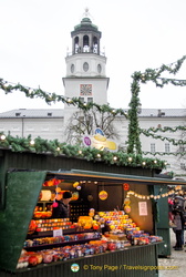 Salzburg Christkindlmarkt in Residenzplatz